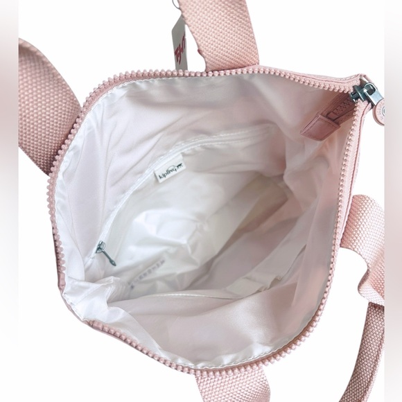 Kipling Eleva Pink Nylon Tote Bag - Picture 5 of 8